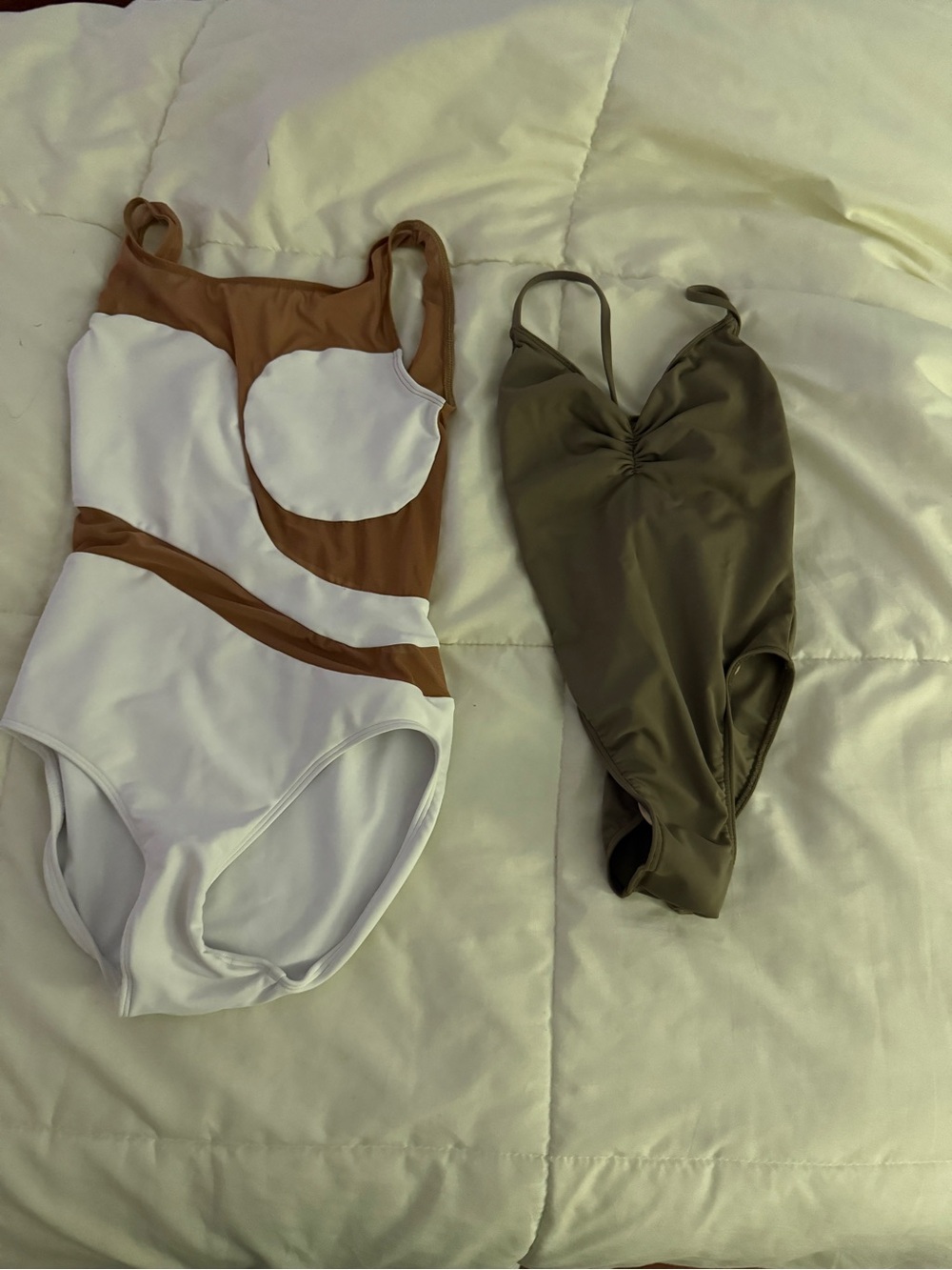 eleve + bullet pointe leotards